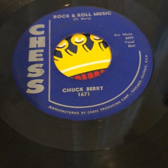 Chuck Berry Rock & Roll Music Vinyl 45 Record '57 - Picture 4 of 6